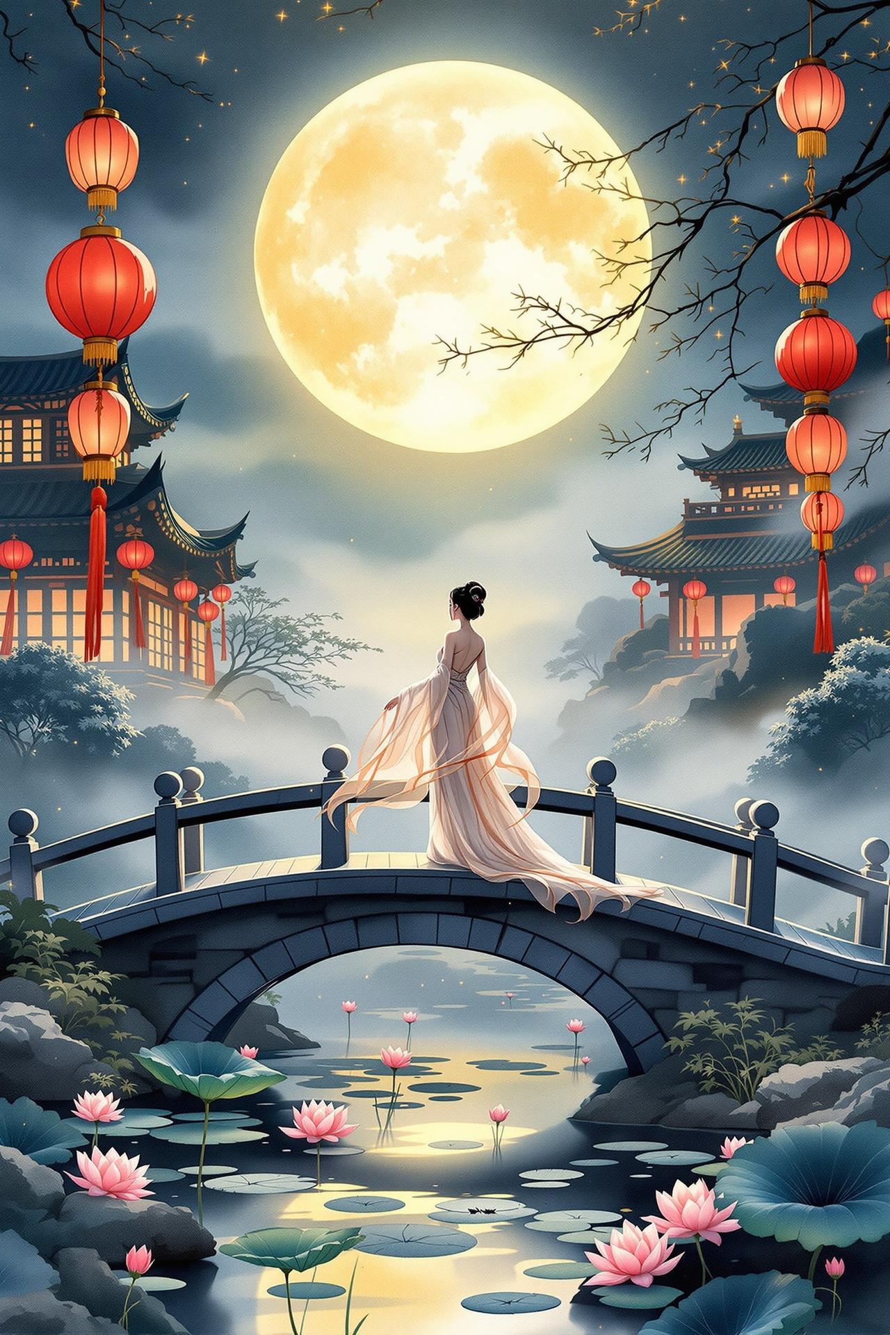 花都影视推荐：《长安三万里》电影海报
